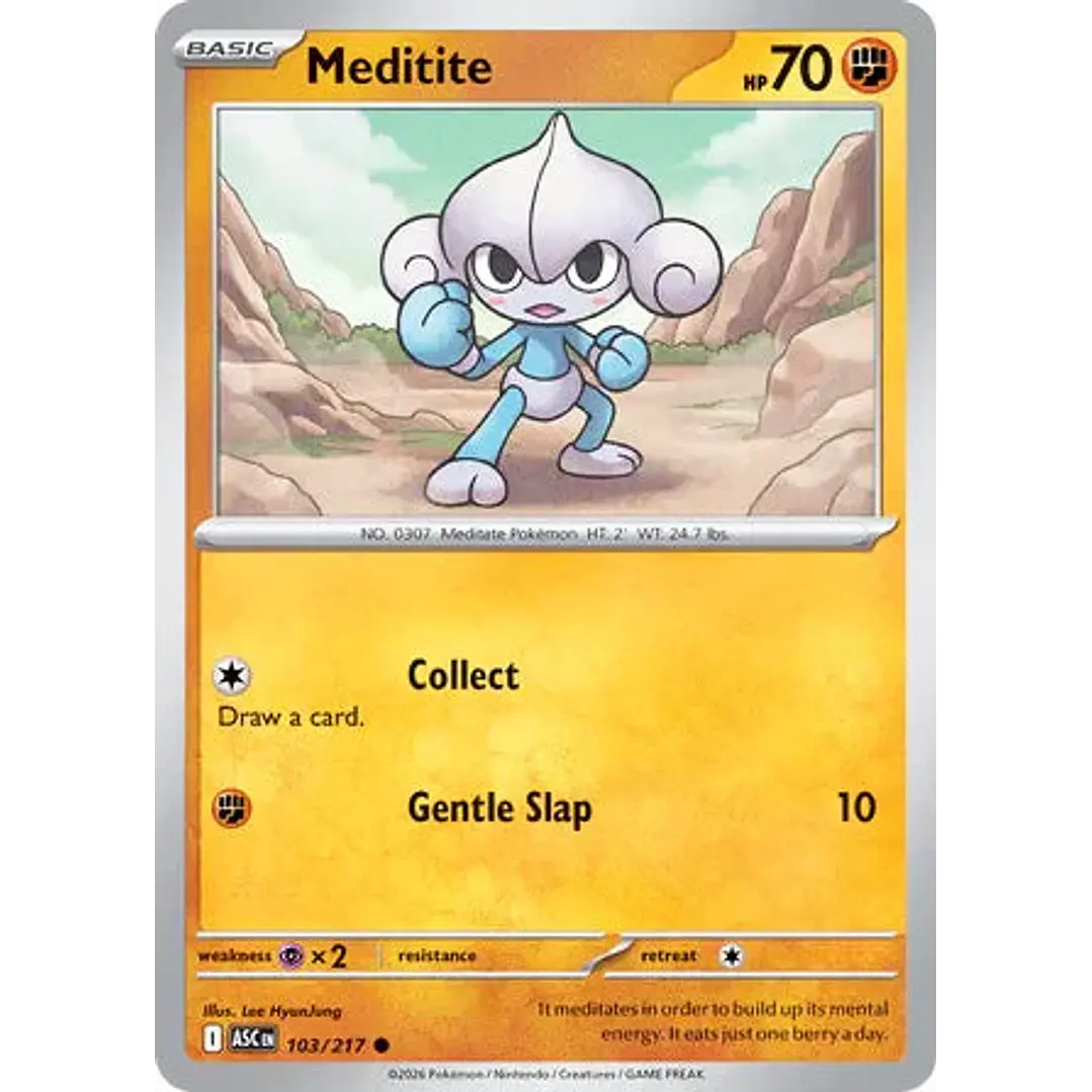 Meditite - 103/217 Ascended Heroes 1