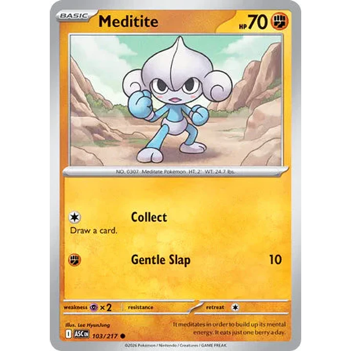 Meditite - 103/217 Ascended Heroes 1