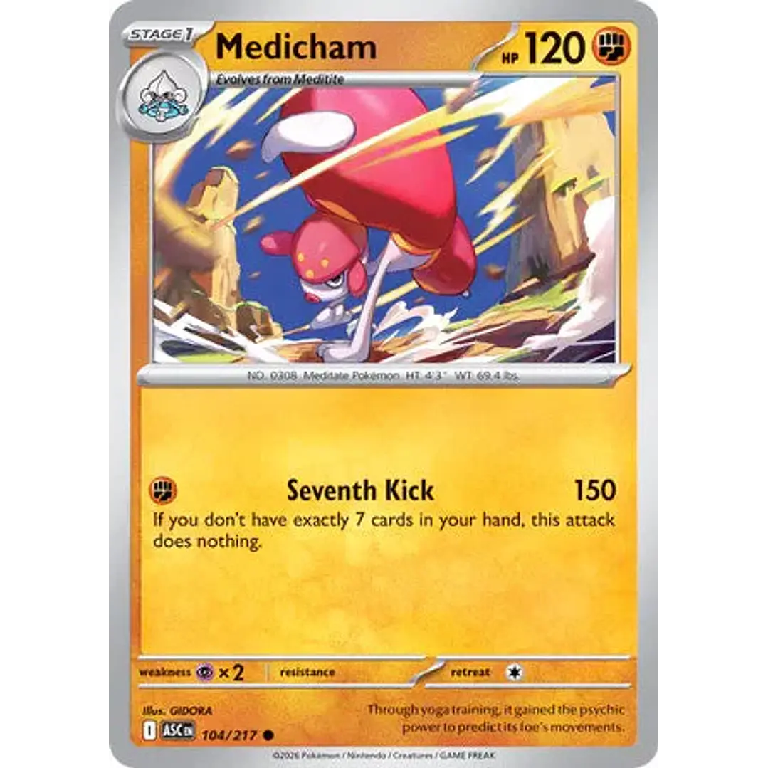 Medicham - 104/217 Ascended Heroes 1