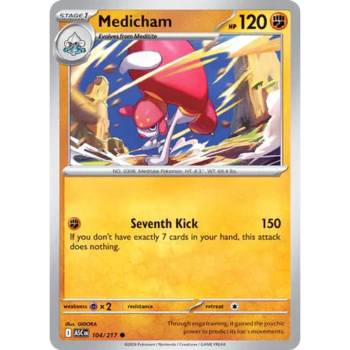 Medicham - 104/217 Ascended Heroes 1