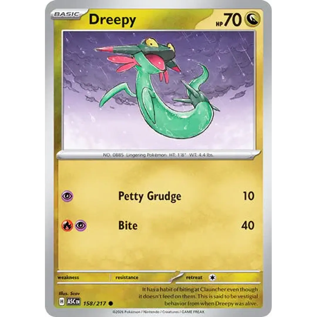 Dreepy - 158/217 Ascended Heroes 1