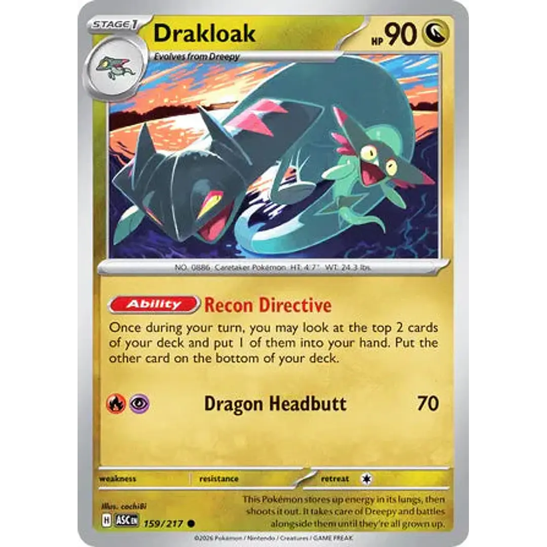 Drakloak - 159/217 Ascended Heroes 1