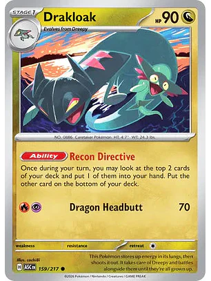 Drakloak - 159/217 Ascended Heroes
