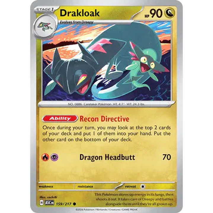 Drakloak - 159/217 Ascended Heroes 1