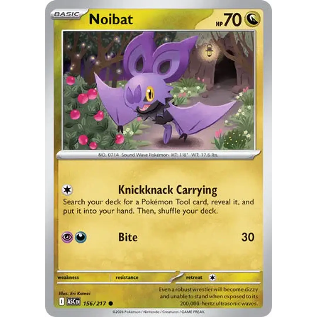 Noibat - 156/217 Ascended Heroes 1