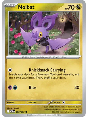 Noibat - 156/217 Ascended Heroes