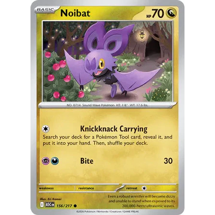 Noibat - 156/217 Ascended Heroes 1