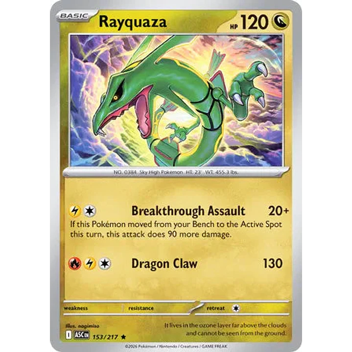 Rayquaza - 153/217 Ascended Heroes 1