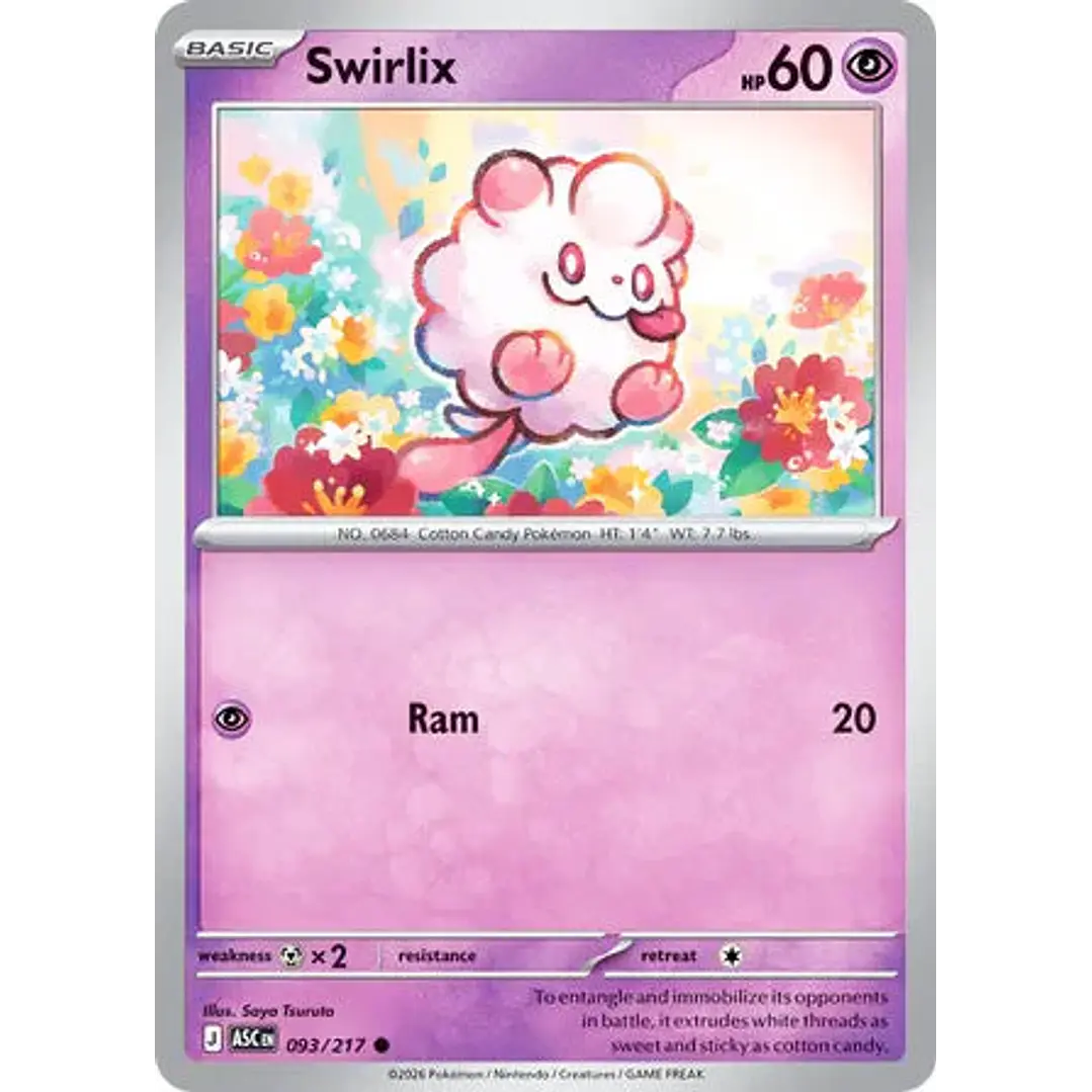 Swirlix - 093/217 Ascended Heroes 1