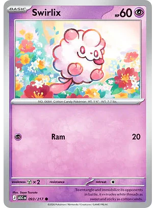 Swirlix - 093/217 Ascended Heroes