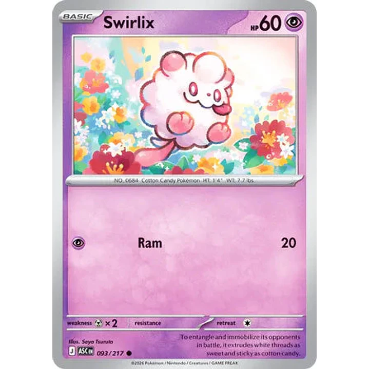 Swirlix - 093/217 Ascended Heroes 1