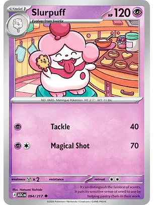 Slurpuff - 094/217 Ascended Heroes