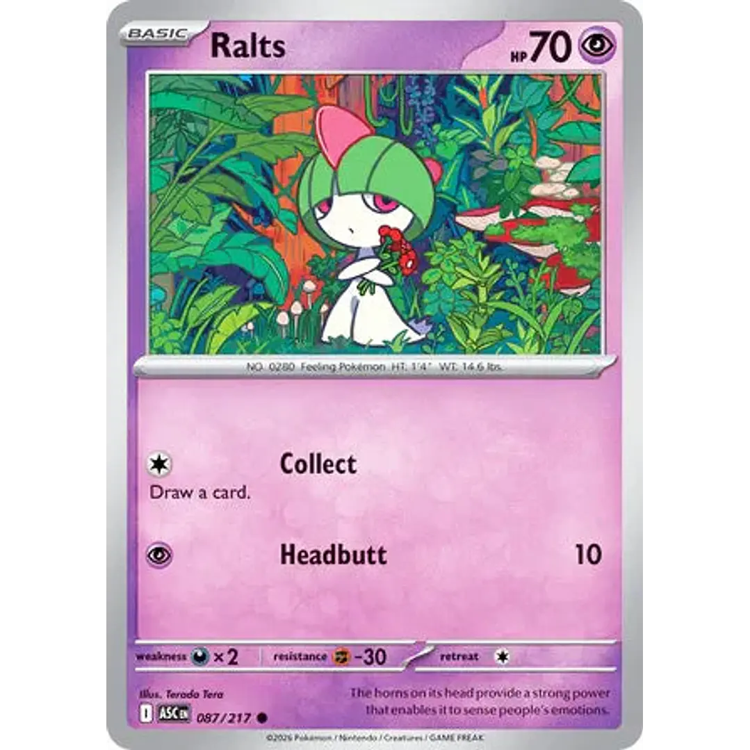 Ralts - 087/217 Ascended Heroes 1