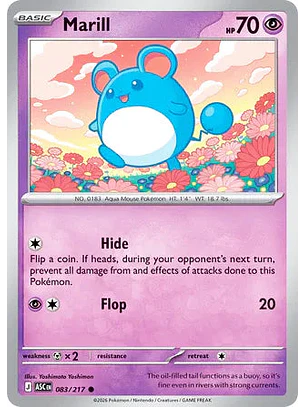 Marill - 083/217 Ascended Heroes