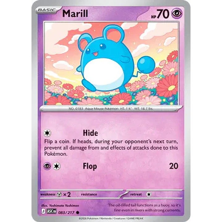 Marill - 083/217 Ascended Heroes 1
