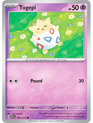 Togepi - 080/217 Ascended Heroes