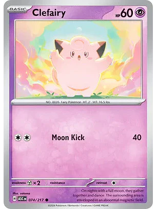 Clefairy - 074/217 Ascended Heroes
