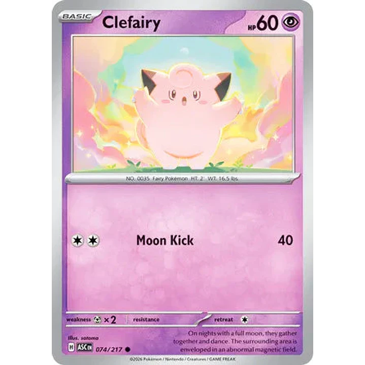 Clefairy - 074/217 Ascended Heroes 1