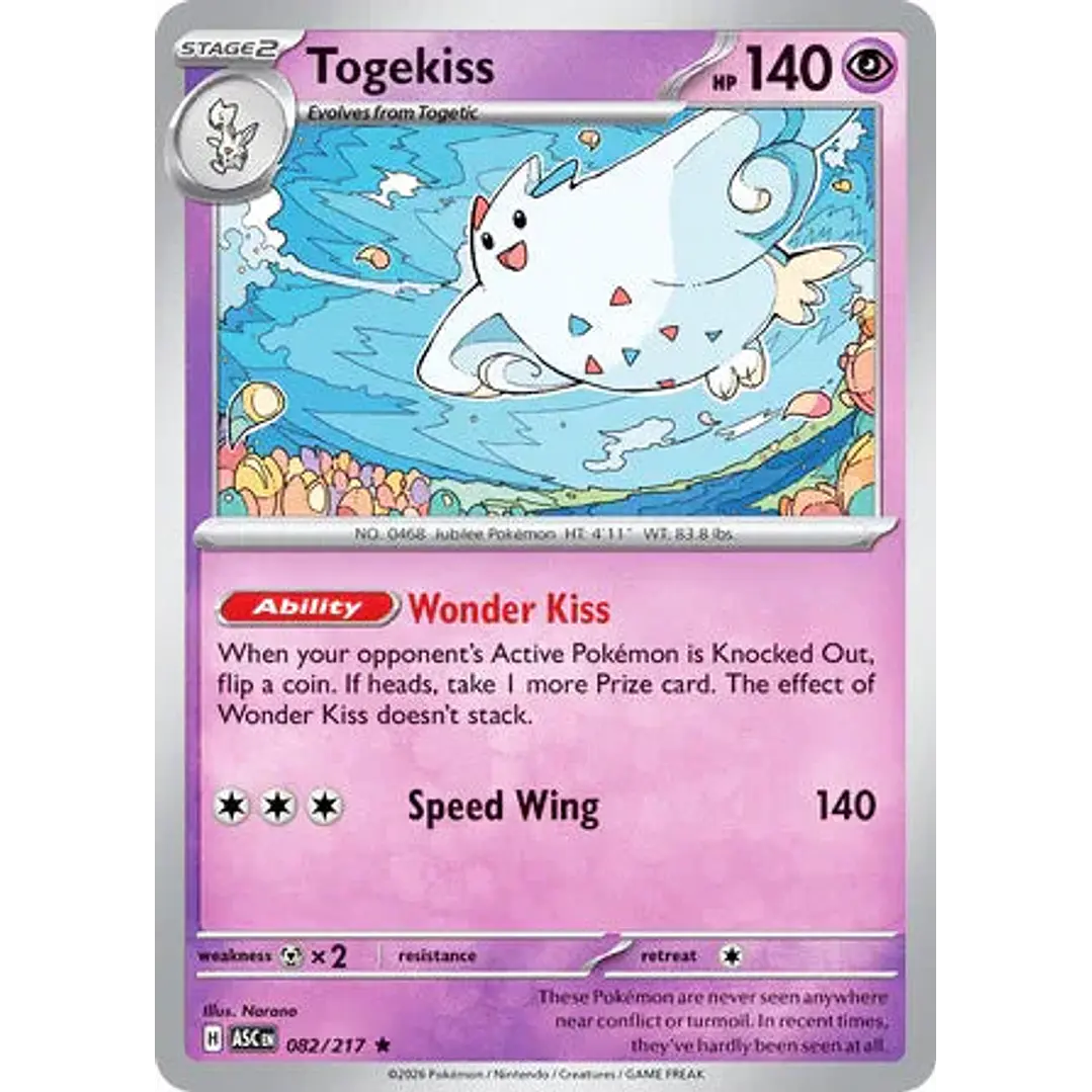 Togekiss - 082/217 Ascended Heroes 1