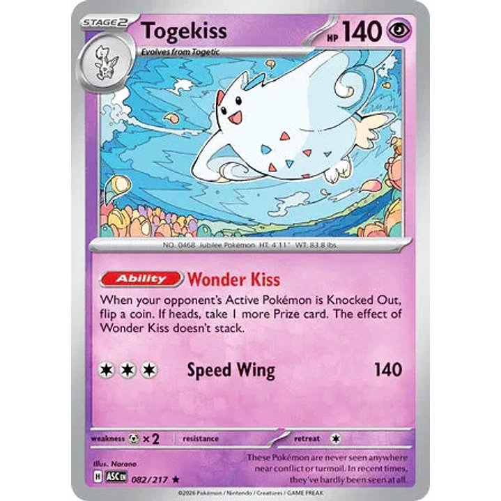 Togekiss - 082/217 Ascended Heroes 1