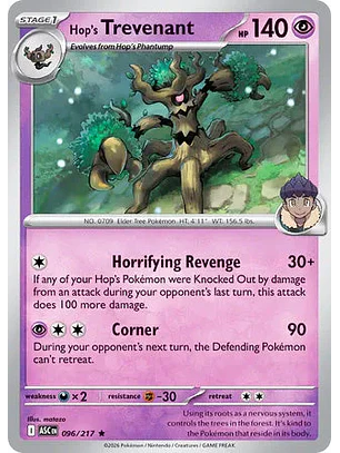 Hop's Trevenant - 096/217 Ascended Heroes