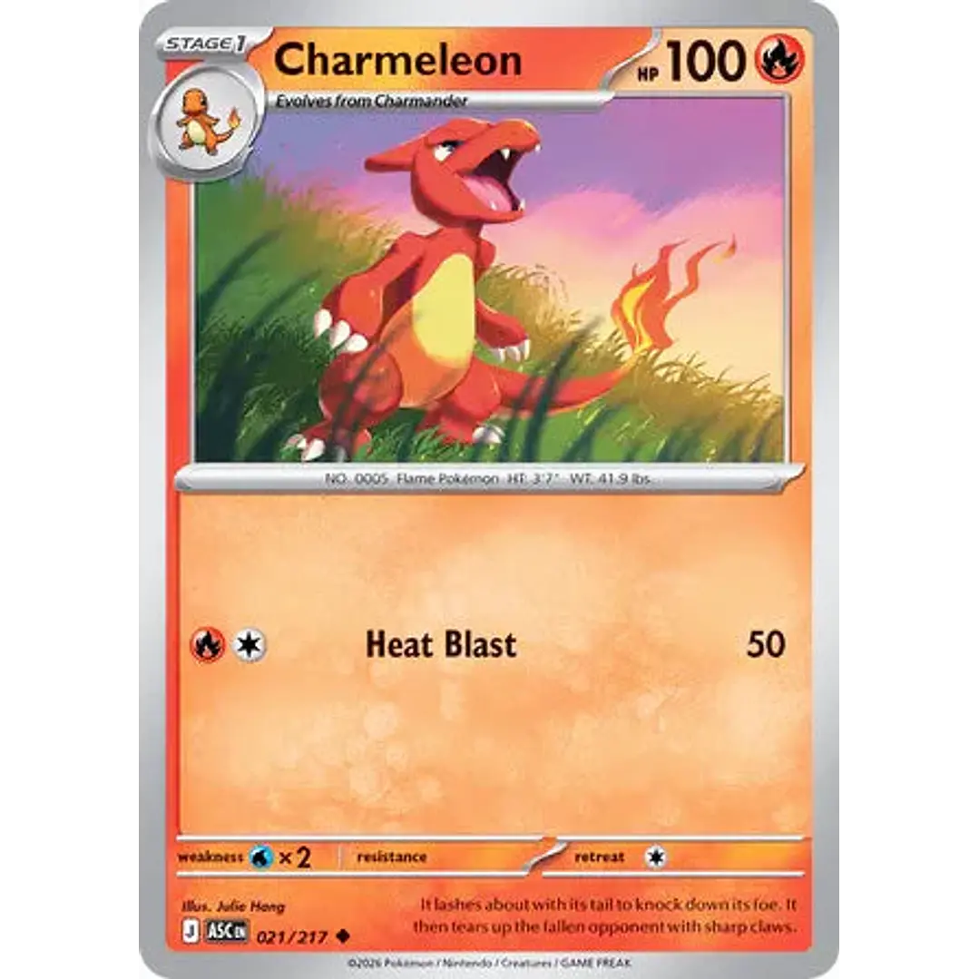 Charmeleon - 021/217 Ascended Heroes 1