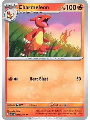 Charmeleon - 021/217 Ascended Heroes