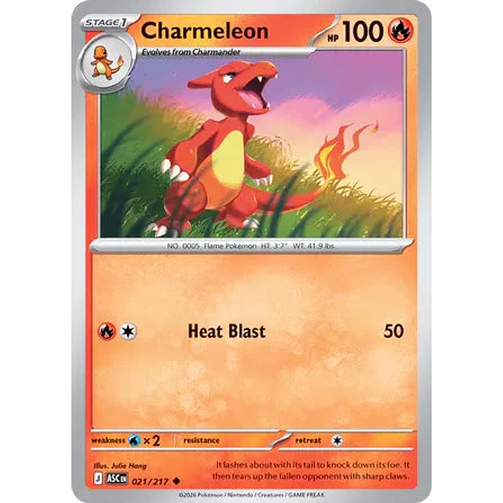 Charmeleon - 021/217 Ascended Heroes 1