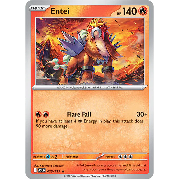 Entei - 025/217 Ascended Heroes 1