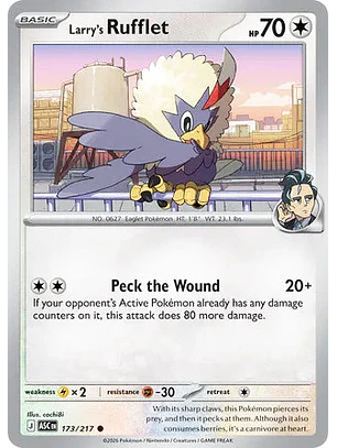 Larry's Rufflet - 173/217 Ascended Heroes