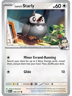 Larry's Starly - 168/217 Ascended Heroes