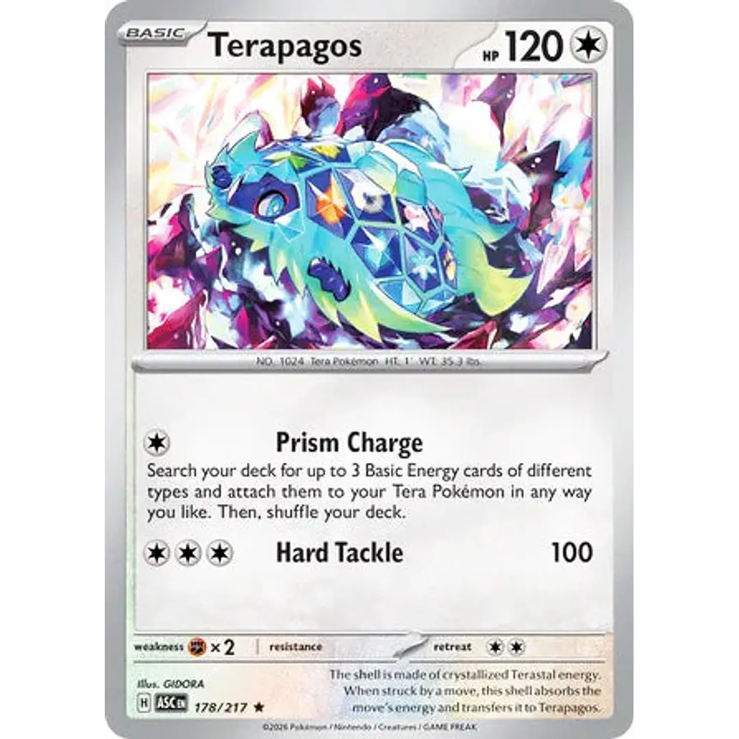 Terapagos - 178/217 Ascended Heroes 1