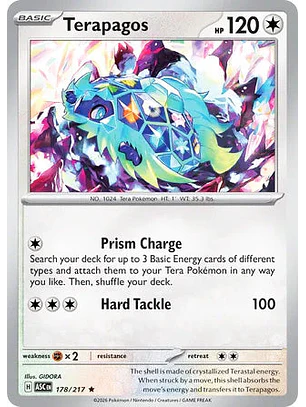 Terapagos - 178/217 Ascended Heroes