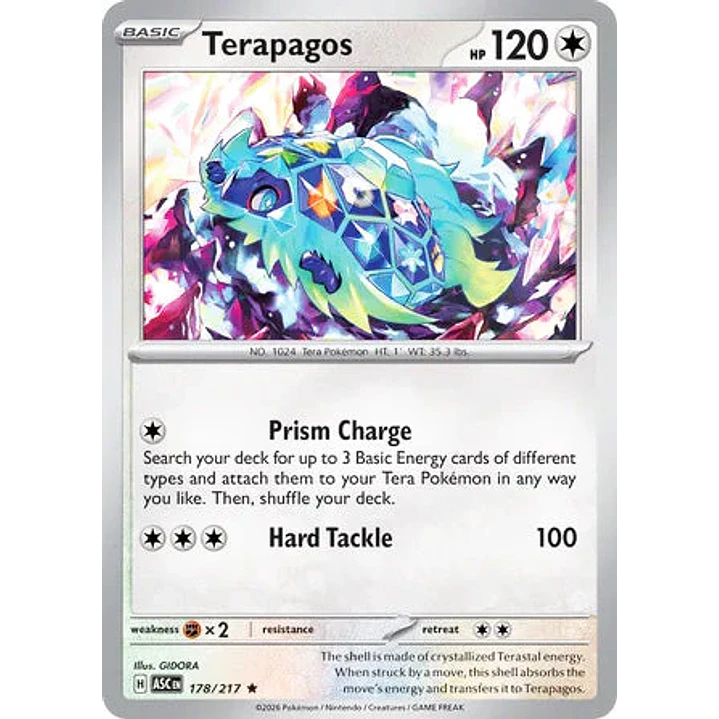 Terapagos - 178/217 Ascended Heroes 1
