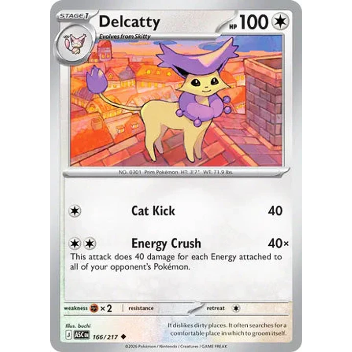 Delcatty - 166/217 Ascended Heroes 1