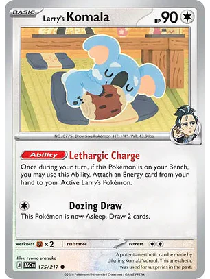 Larry's Komala - 175/217 Ascended Heroes