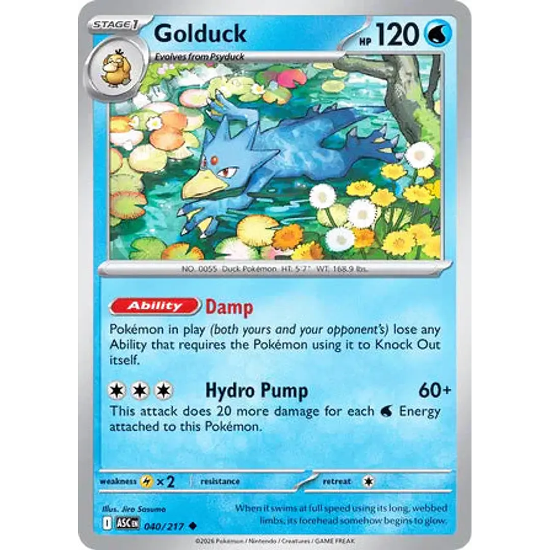 Golduck - 040/217 Ascended Heroes 1