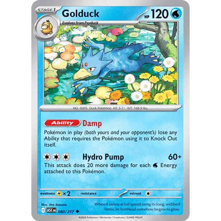 Golduck - 040/217 Ascended Heroes 1