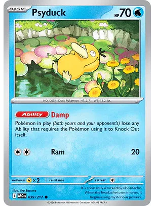 Psyduck - 039/217 Ascended Heroes
