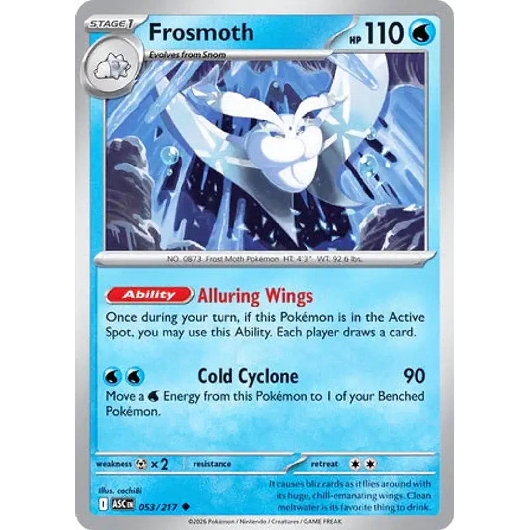 Frosmoth - 053/217 Ascended Heroes 1