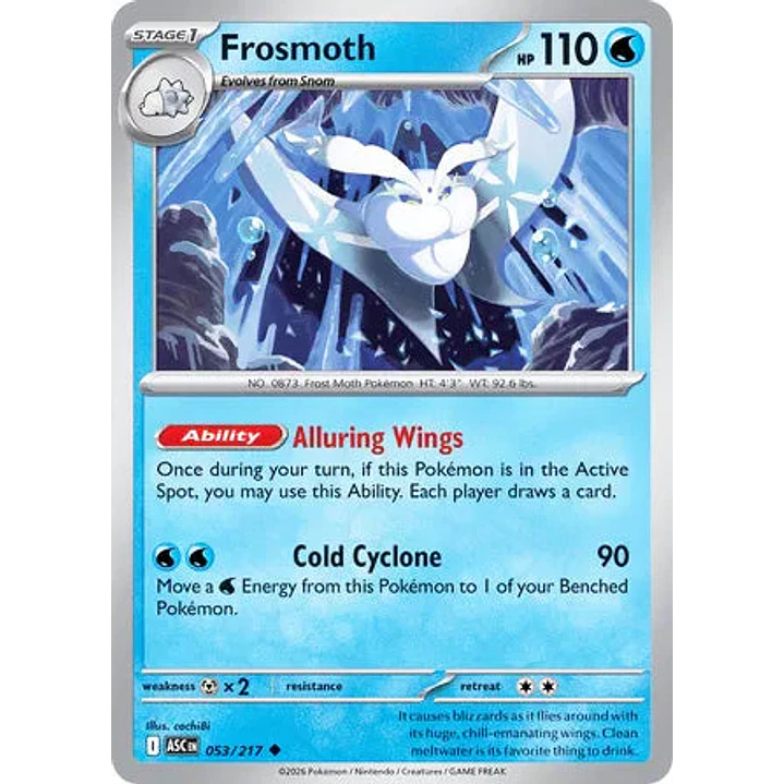 Frosmoth - 053/217 Ascended Heroes 1