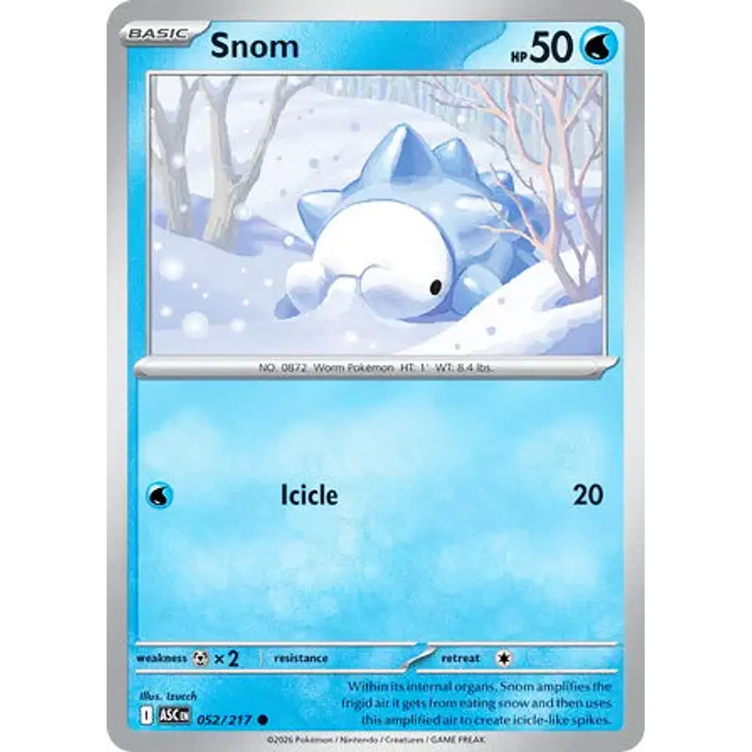Snom - 052/217 Ascended Heroes 1