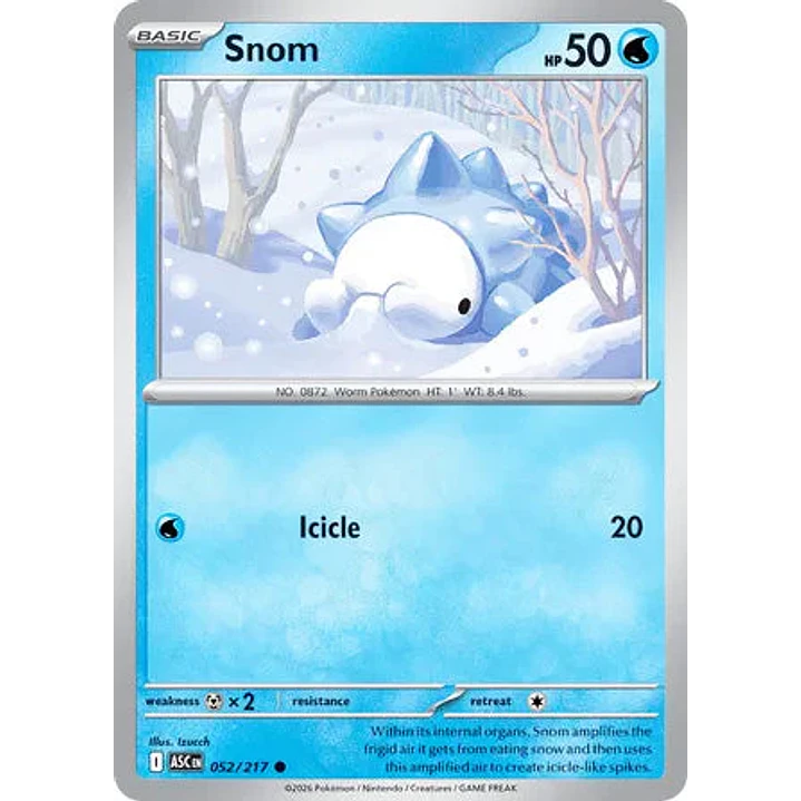 Snom - 052/217 Ascended Heroes 1
