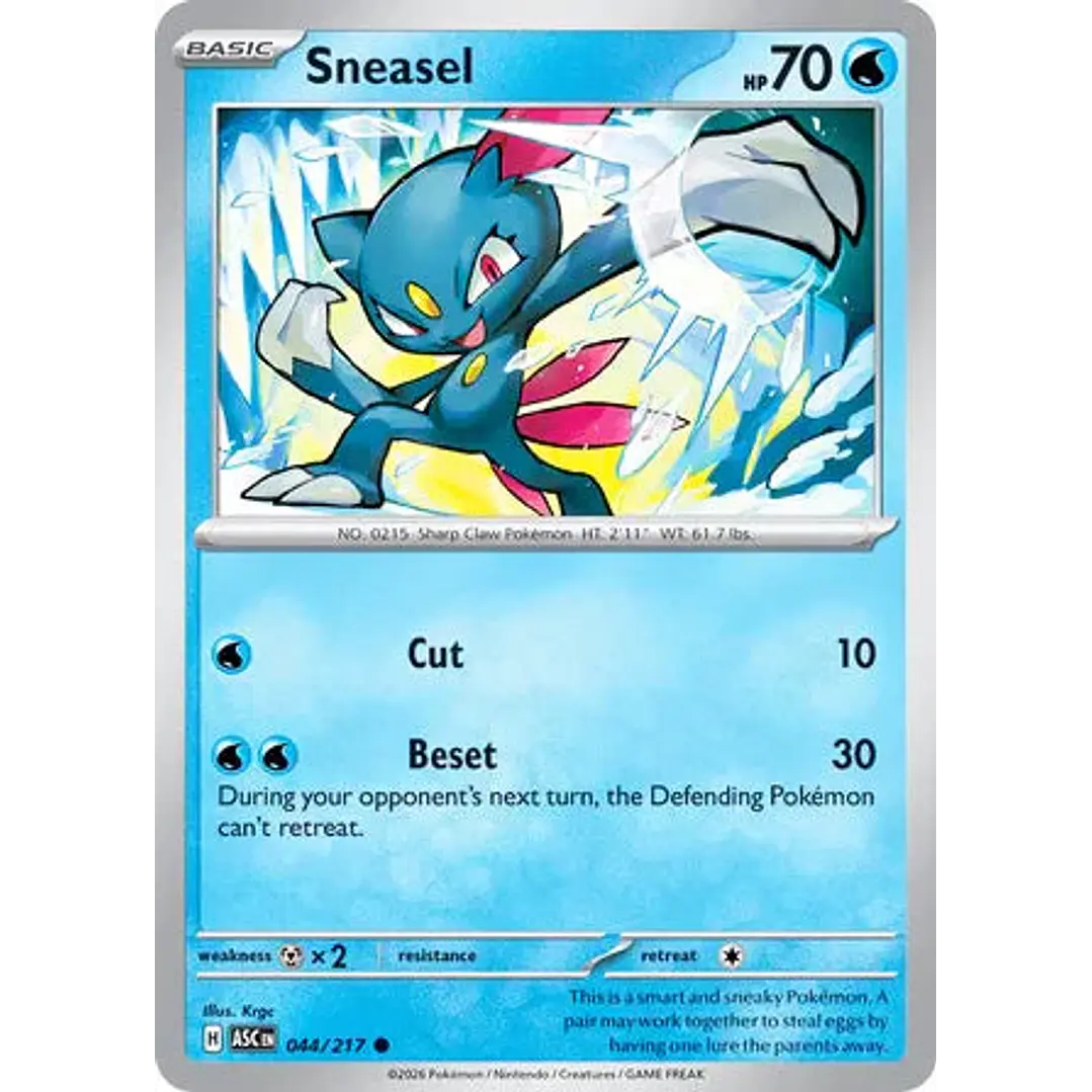 Sneasel - 044/217 Ascended Heroes 1