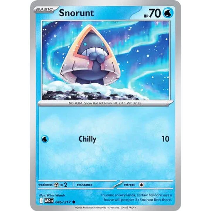 Snorunt - 046/217 Ascended Heroes 1