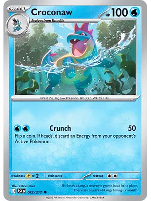 Croconaw - 042/217 Ascended Heroes