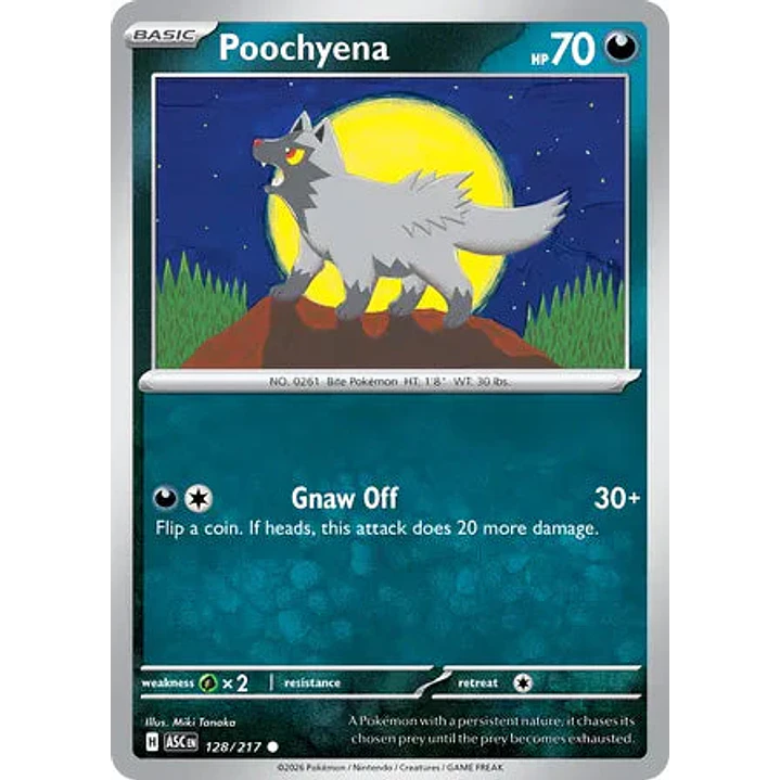Poochyena - 128/217 Ascended Heroes 1