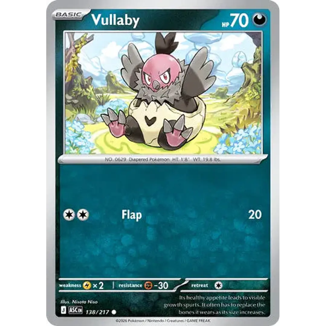 Vullaby - 138/217 Ascended Heroes 1
