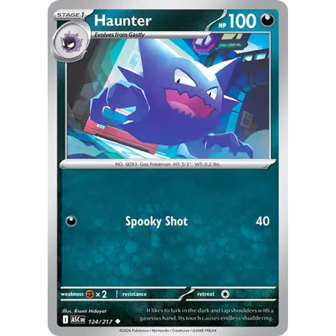 Haunter - 124/217 Ascended Heroes 1