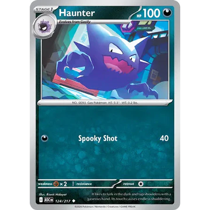 Haunter - 124/217 Ascended Heroes 1